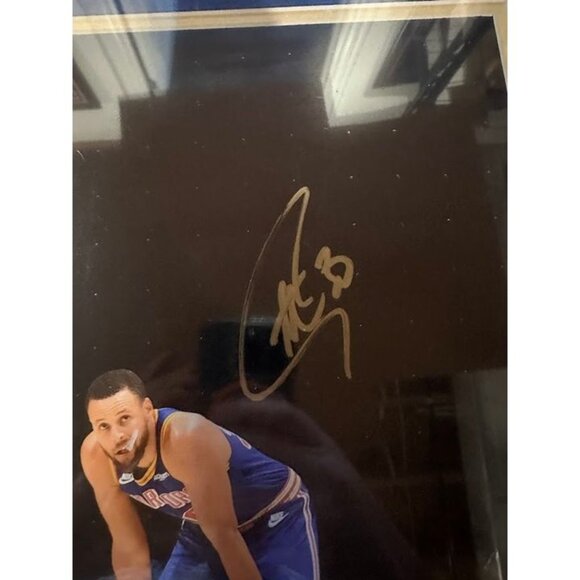 Stephen Curry signed autographed Golden State Warriors 16x20 photo framed JSA - Picture 4 of 8